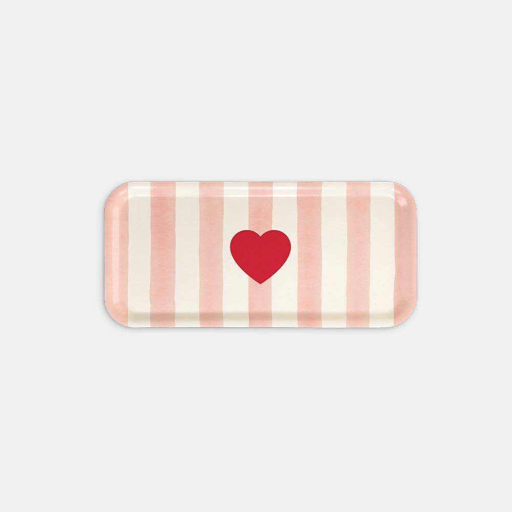 Pink Stripes - Coffee Tray