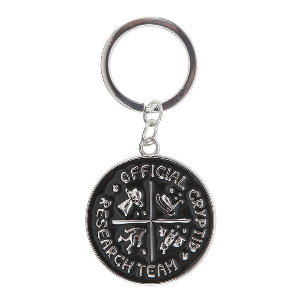 Cryptid research team keychain