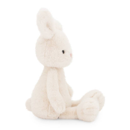 Lapin en peluche blanc - 33 cm