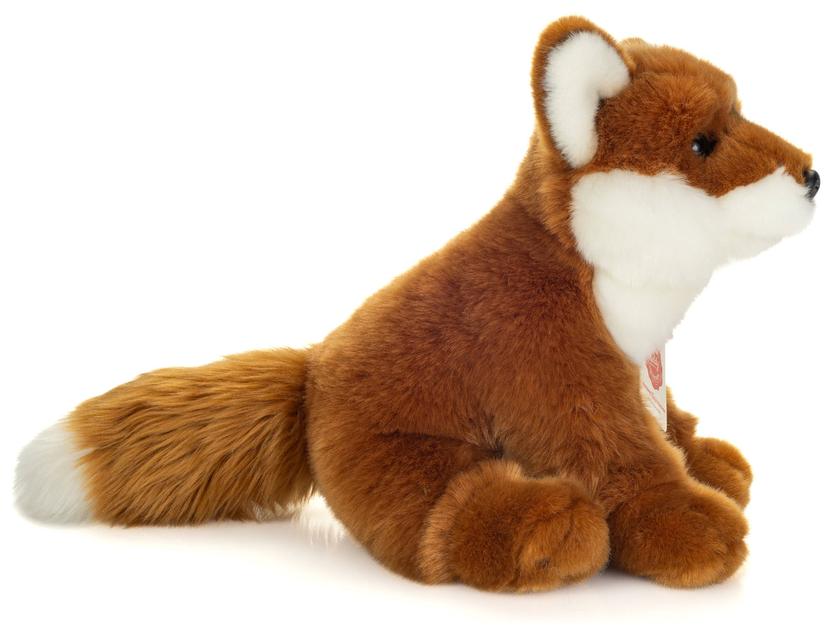 Sitzendes Fuchs-Plüschtier