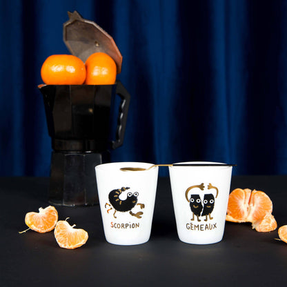 Tasse en porcelaine Signe astrologique