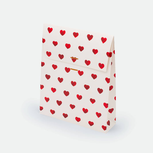 Red Hearts - Gift Bag