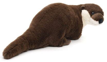 Lontra de pé - 'Uni-Toys Eco-Line' - brinquedo de peluche