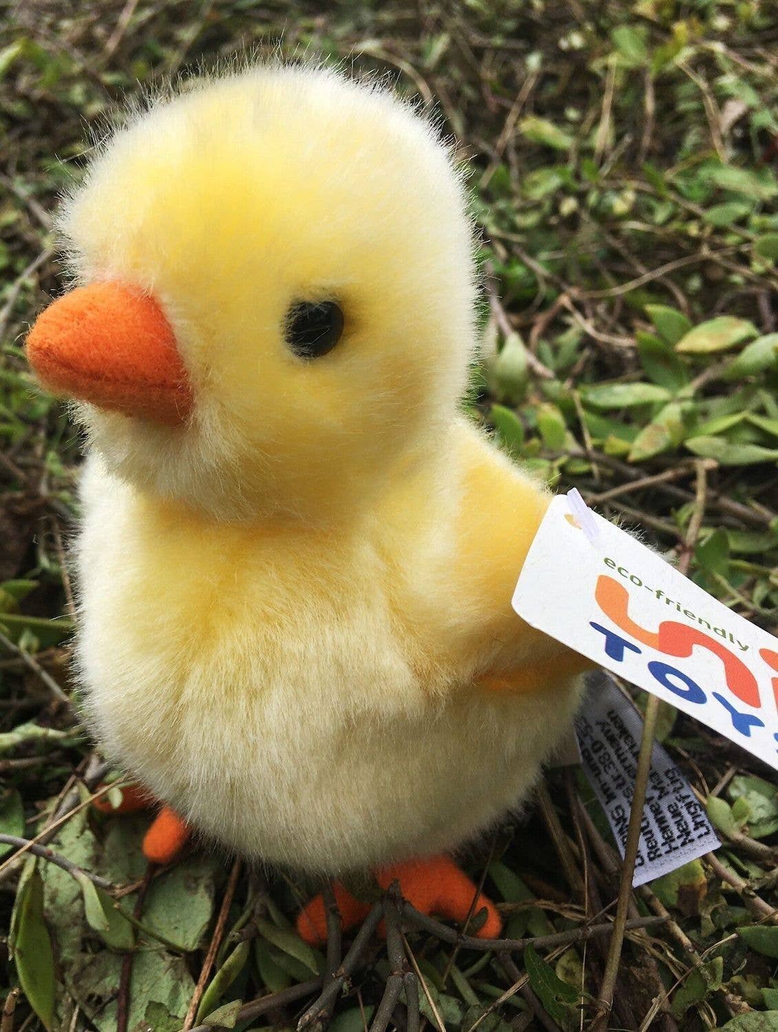 Peluche Poussin jaune