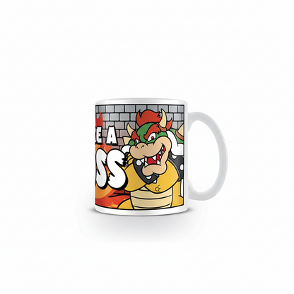 Taza de Super Mario - Como un jefe