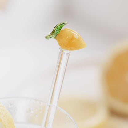 Cocktailrührstäbchen aus Zitronenglas