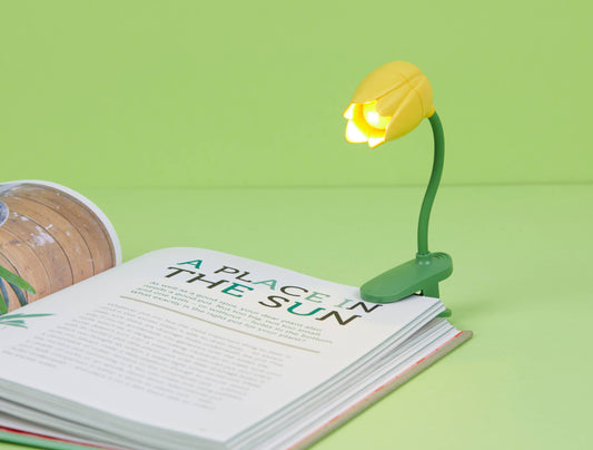Lumière de lecture Tulipe Jaune