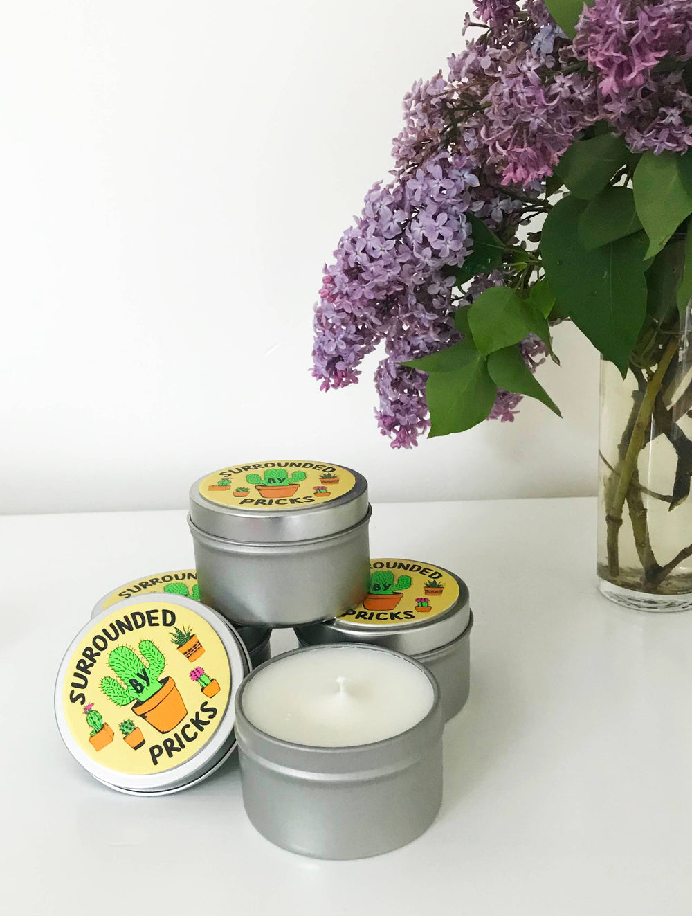 Bougie Parfumée Entouré de Pricks