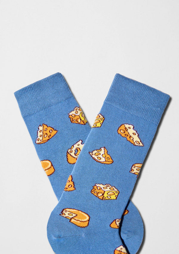 BeCheese Blue Organic Cotton Socks