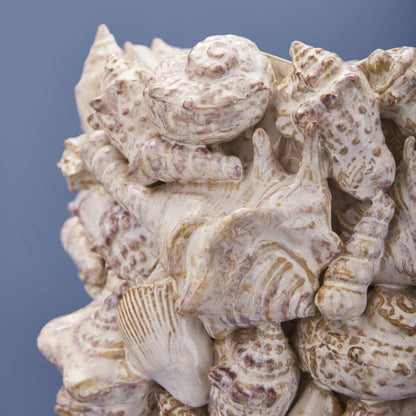 Vase Coquillages, Grès Naturel L