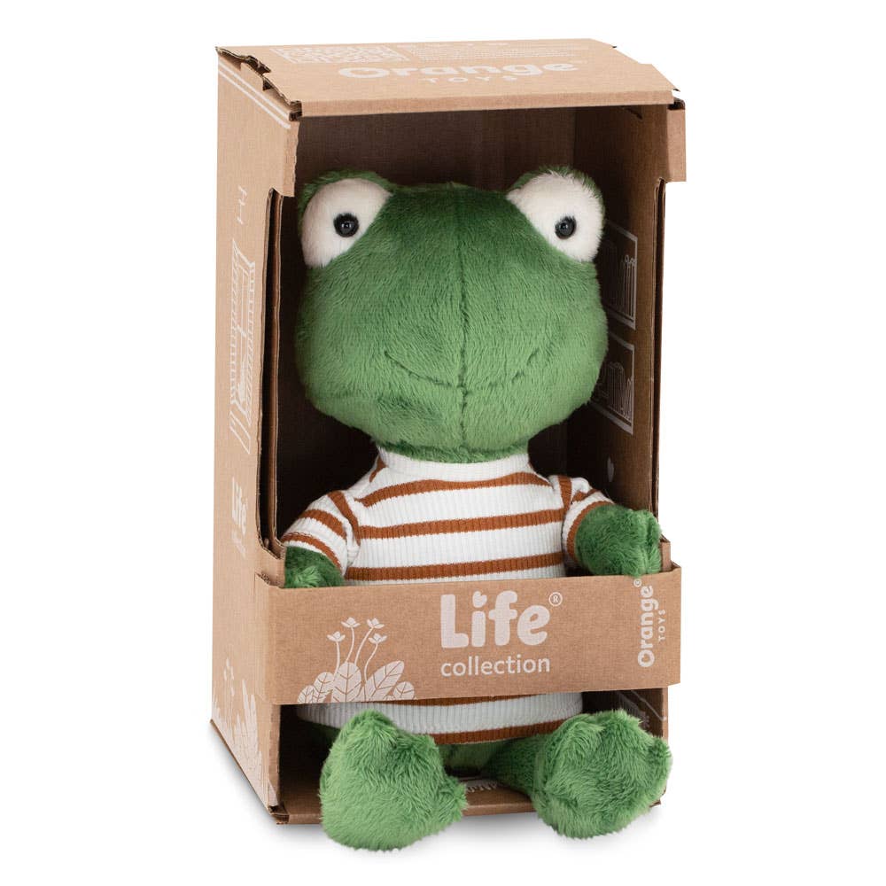 Ozzy the plush frog - 20 cm