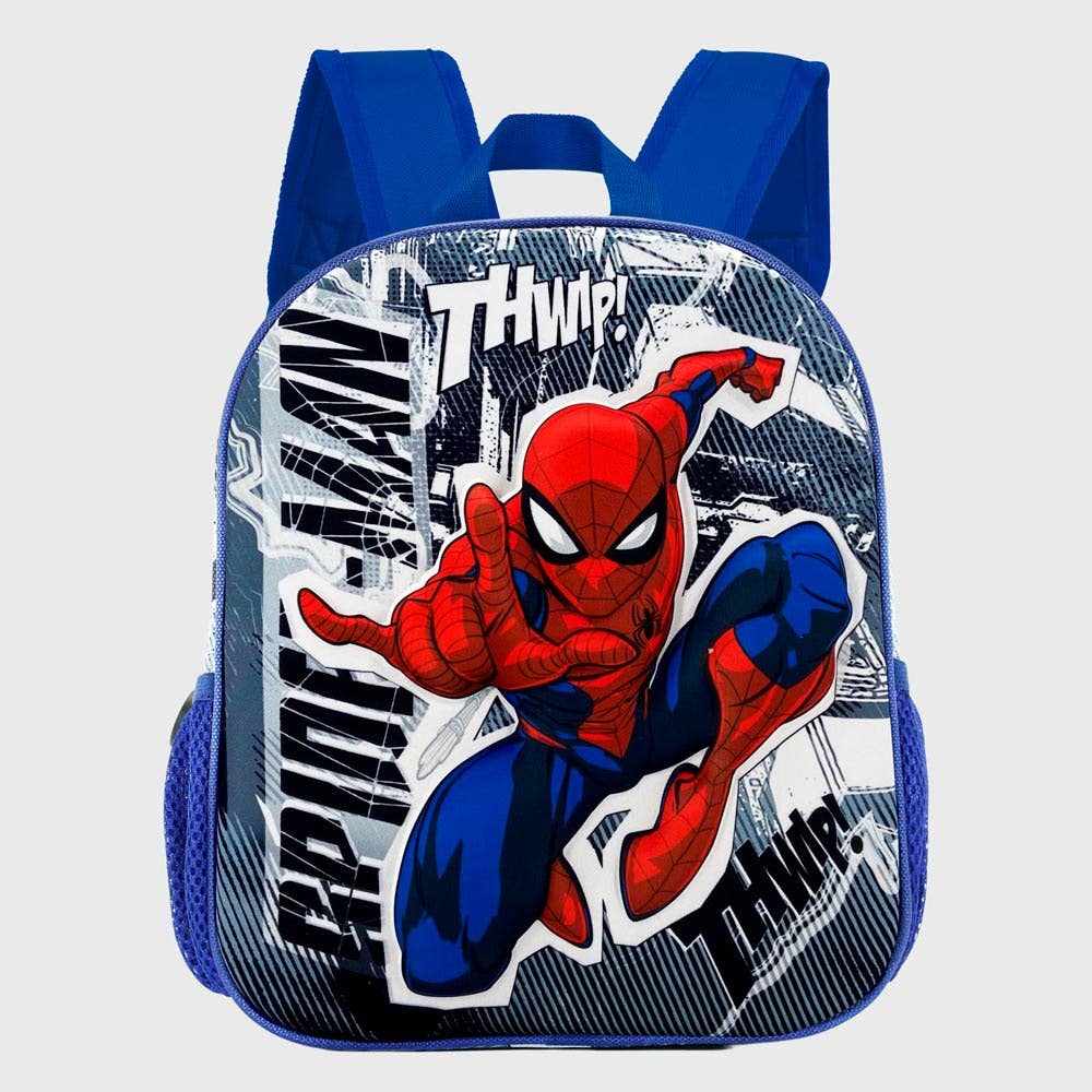 Sac à dos 3D enfant Spider-Man avec relief avant