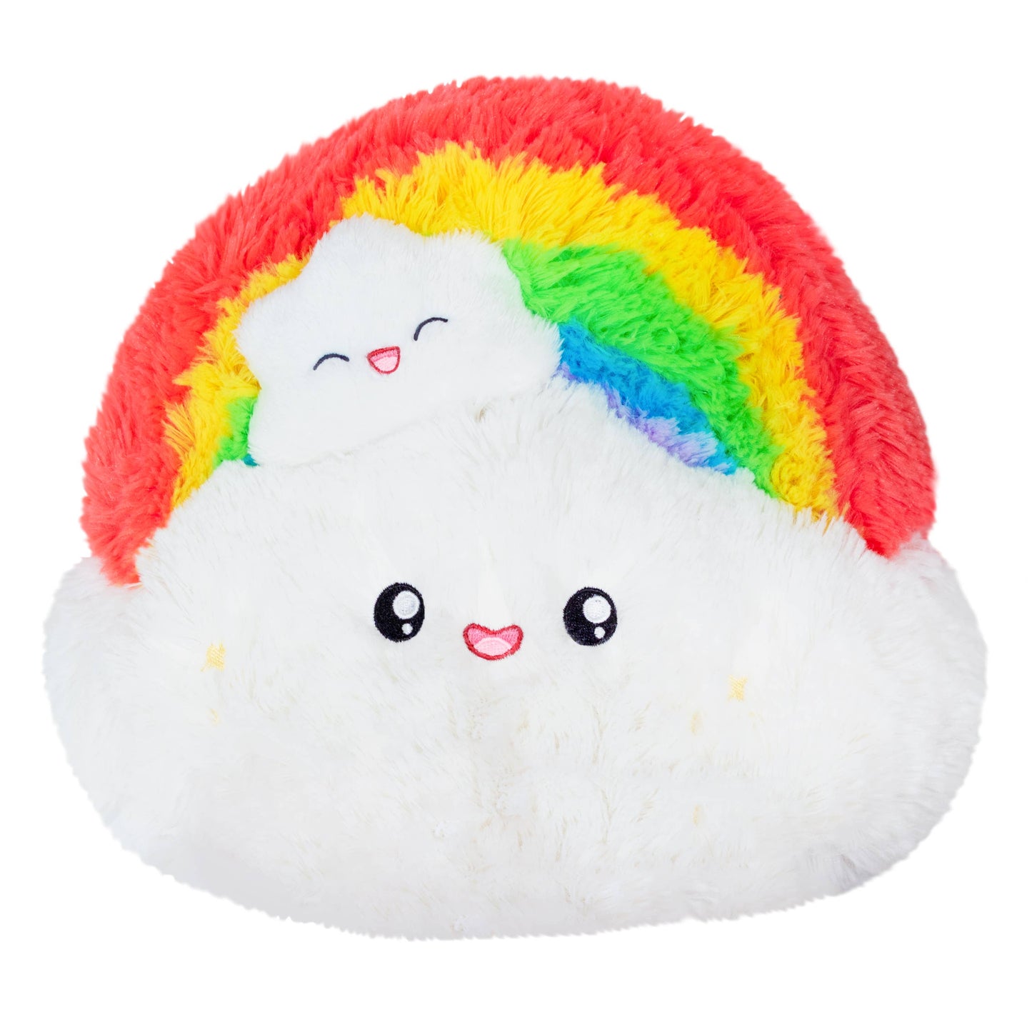 Mini Peluche Squishable arc-en-ciel
