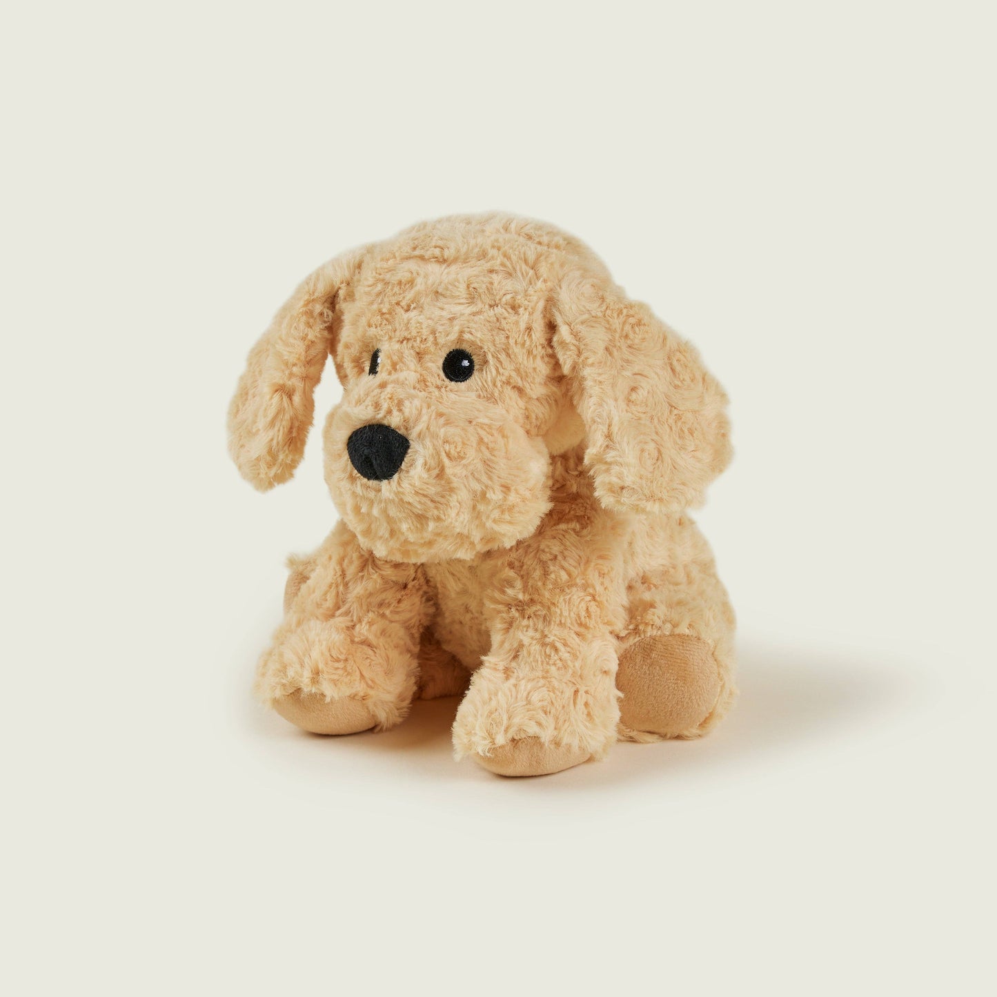 Bolsa de agua caliente de peluche de perro rizado Warmies