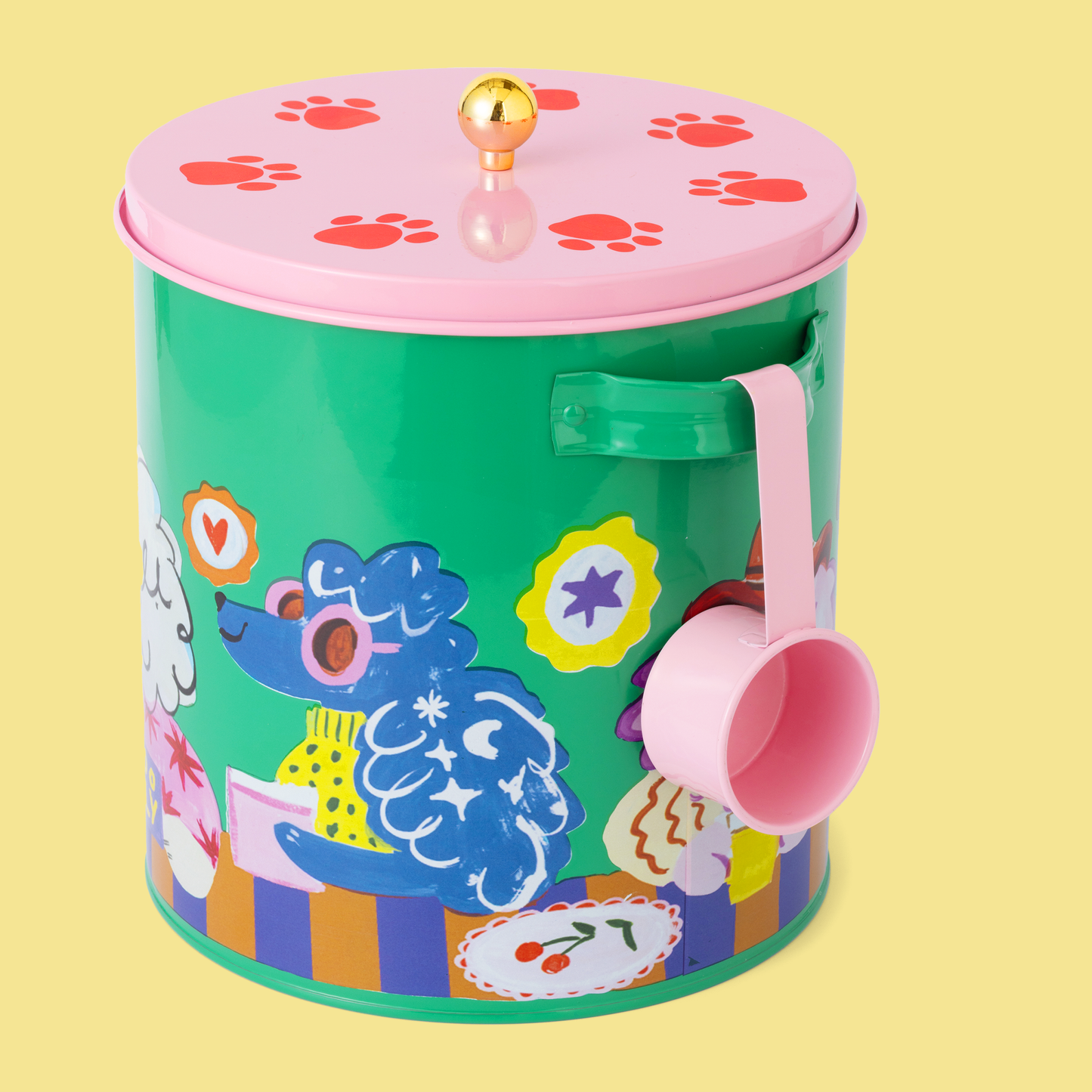 Scatola portaoggetti e pala Cool Dogs Club