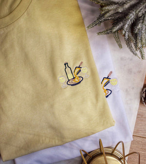Besticktes T-Shirt Raclette