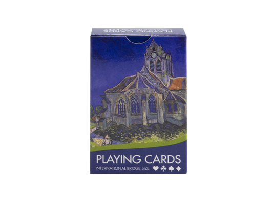 Cartes à jouer, Van Gogh, Église d'Auvers-sur-Oise