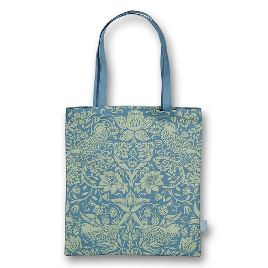 Bolso de compras de algodón reciclado - ACS William Morris (Sage)