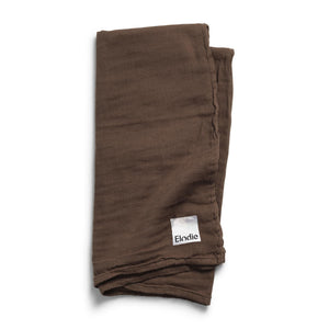 Coperta in mussola di bambù - Cioccolato