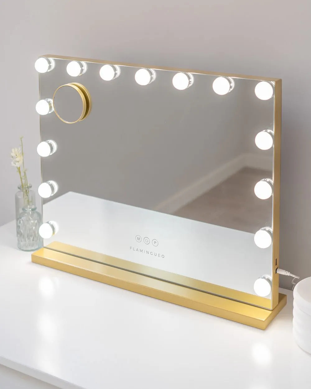 Espejo maquillaje con luz LED - KIM