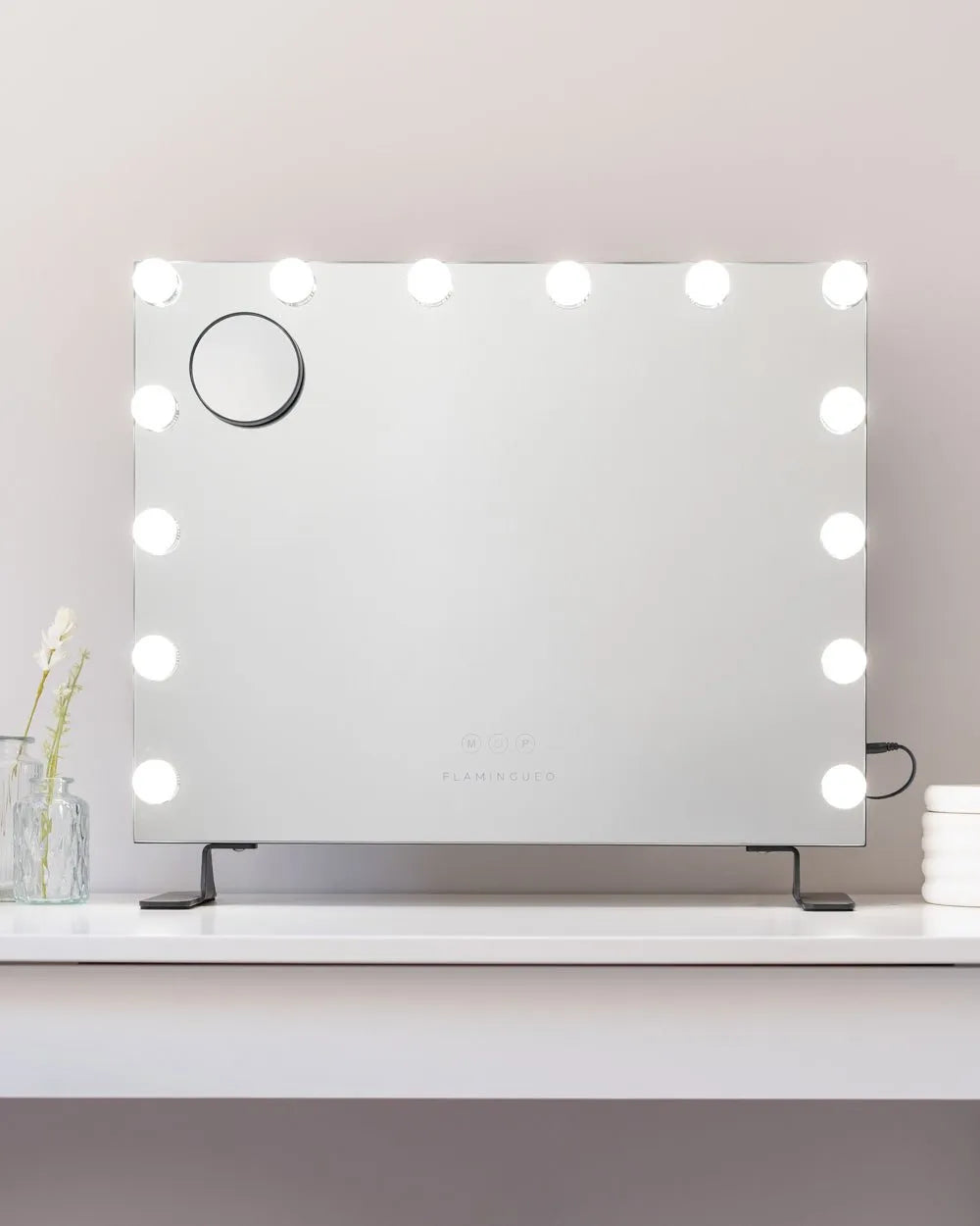 Espejo maquillaje con luz LED - SERENA