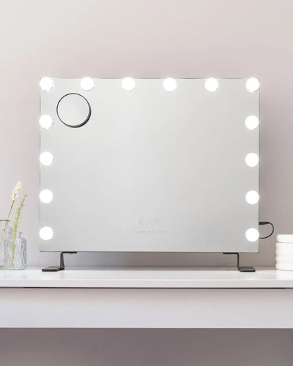 Espejo maquillaje con luz LED - SERENA