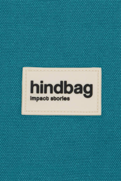 Sac cabas Oscar Bleu paon