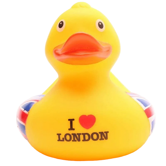 Me encanta el pato de baño de Londres