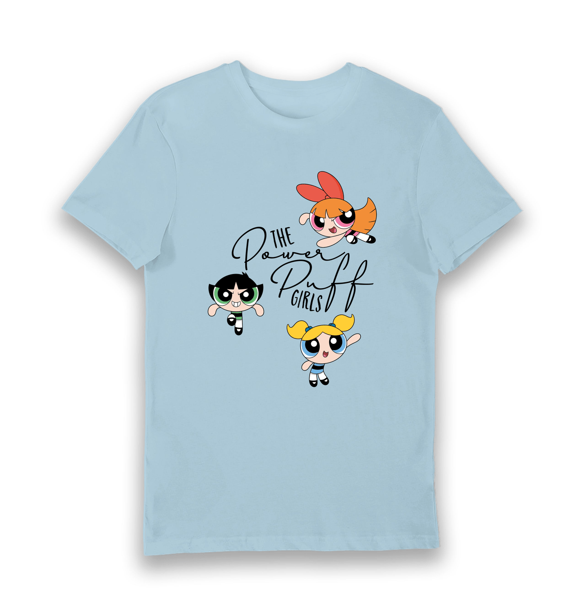 T-shirt adulte Powerpuff Girls multi-personnages