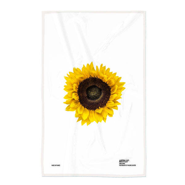 Strofinaccio a forma di girasole