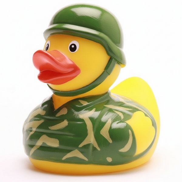 Pato soldado