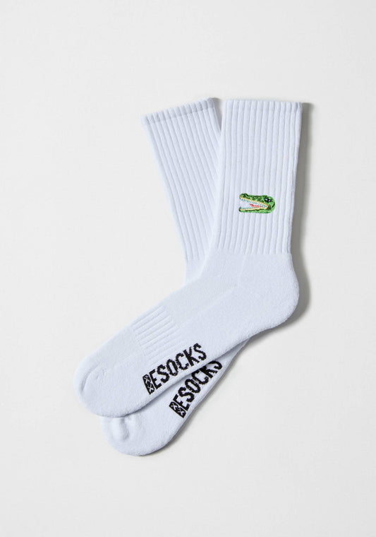 BeCrocodile Embroidered Socks