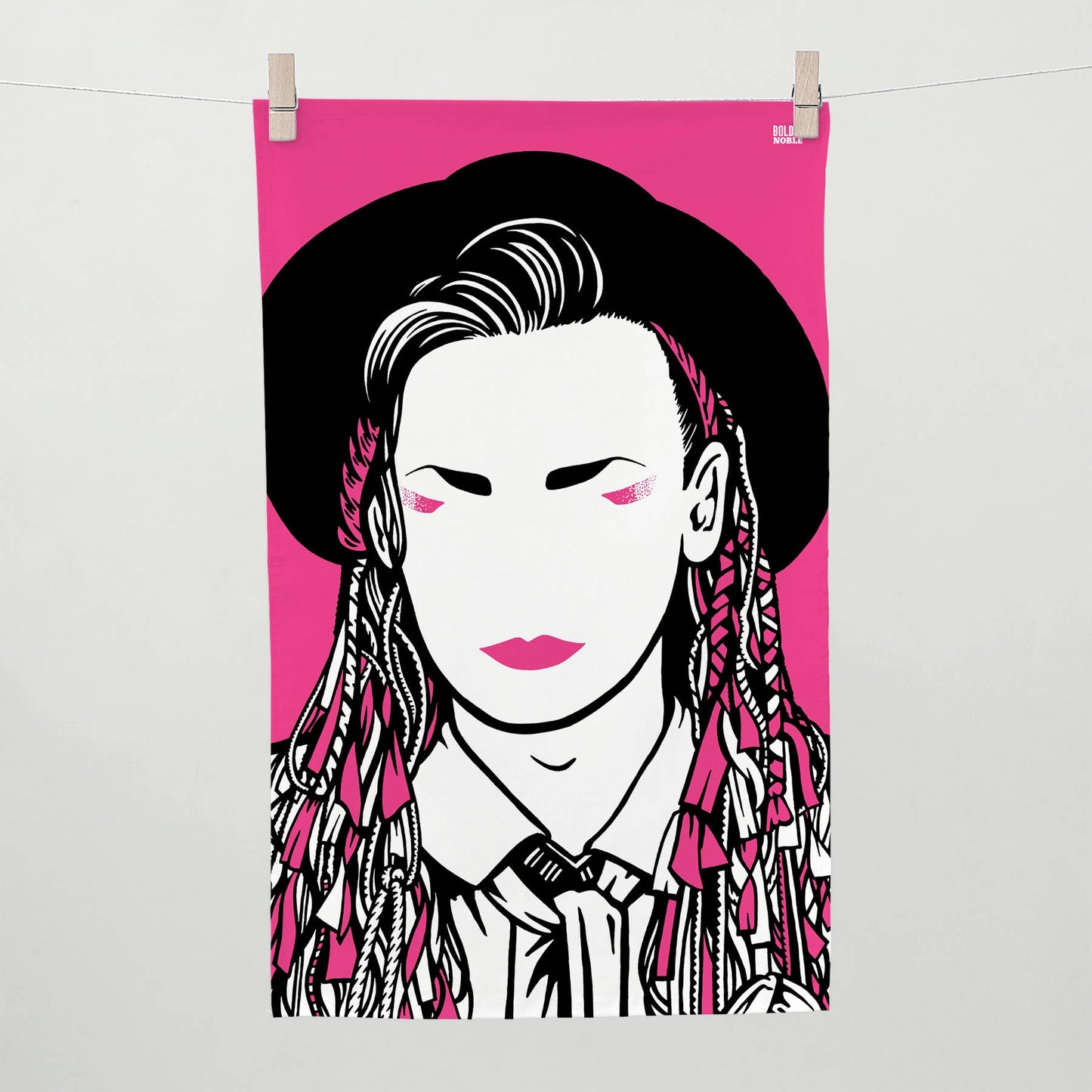 Culture Club “Boy George” Tea Towel