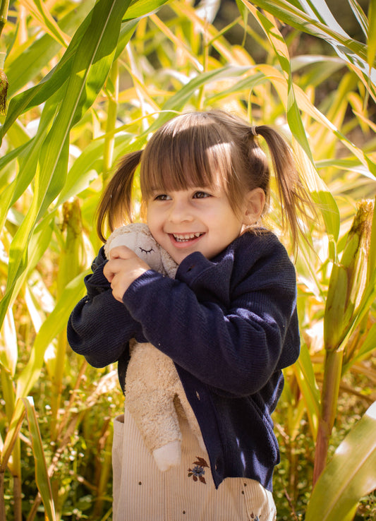 Mouton en peluche petit | lin