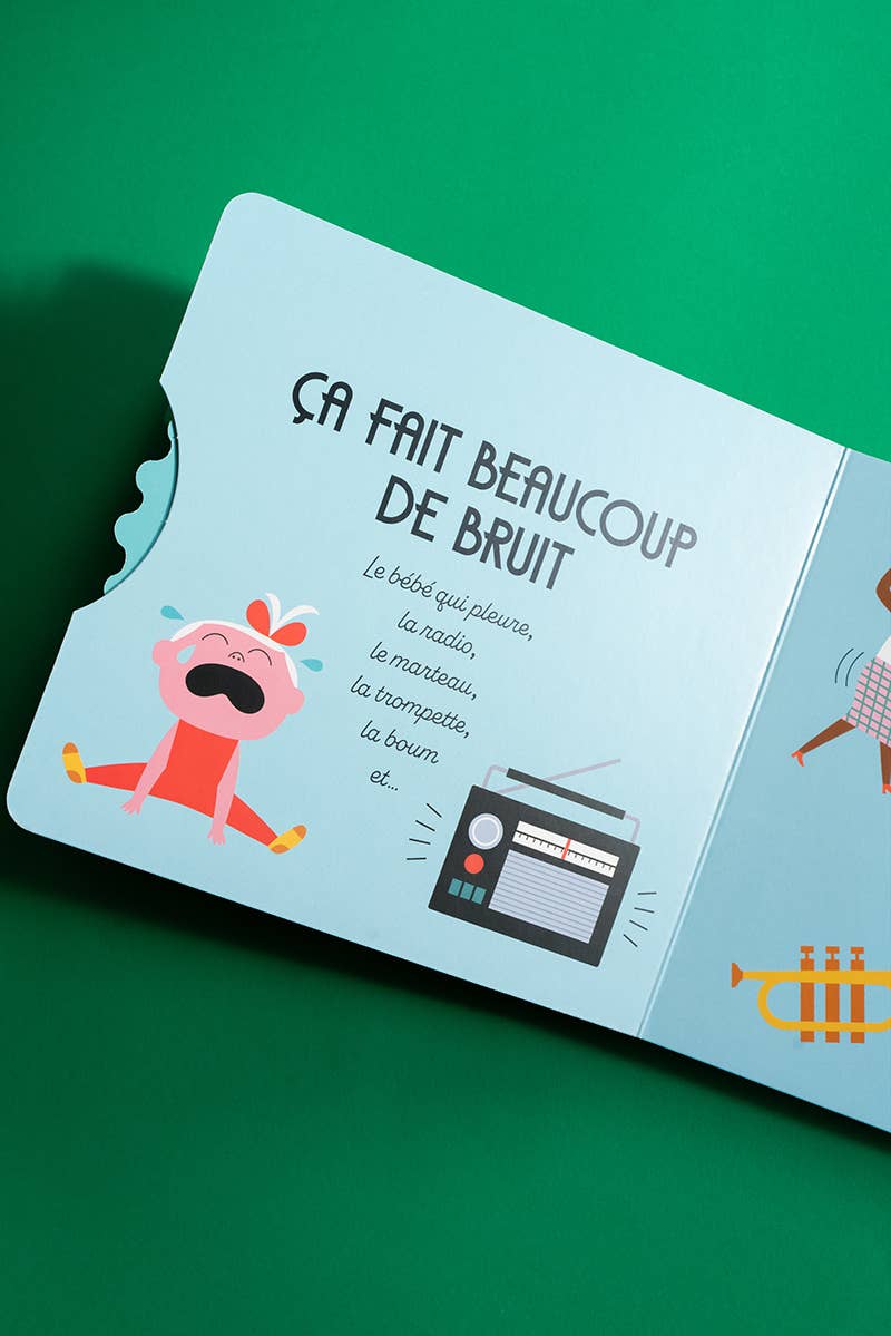 Livre Enfant « ÇA FAIT DU BRUIT OU C'EST SILENCIEUX ? »