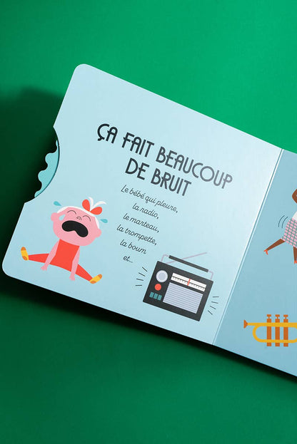 Livre Enfant « ÇA FAIT DU BRUIT OU C'EST SILENCIEUX ? »