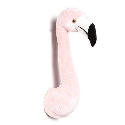 Decorazione da parete in peluche Sophia il fenicottero