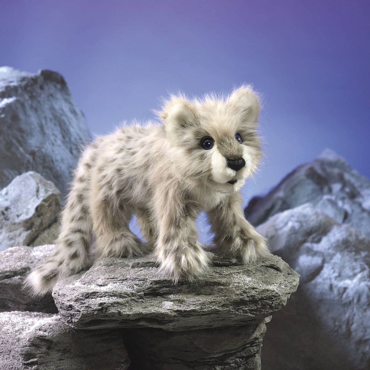Marionnette à Main Léopard des Neiges – Bébé