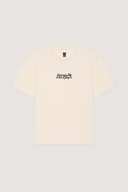 t shirt dont grow up its a trap nostalgic apparel