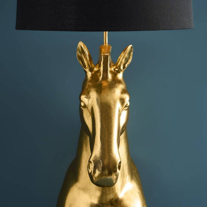 Lampada da terra Amadeus Horse, oro