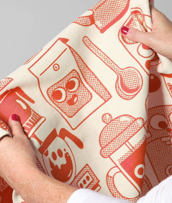 Torchon "Coffee Time"
