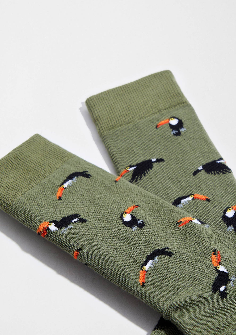 Chaussettes BeToucan Vert Kaki