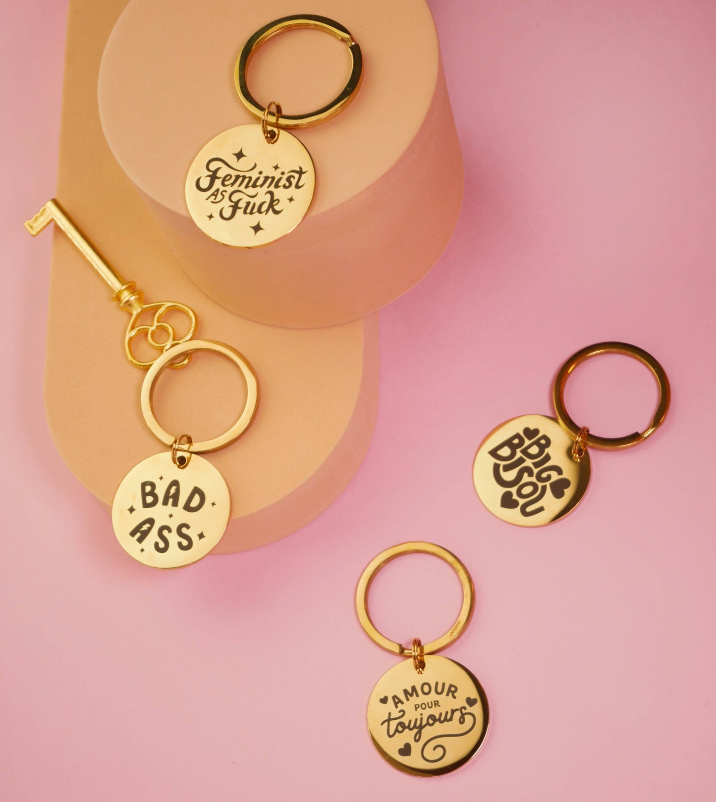 Big Kisses Keychain