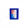 Cadre Photo Mini Vagues Bleues