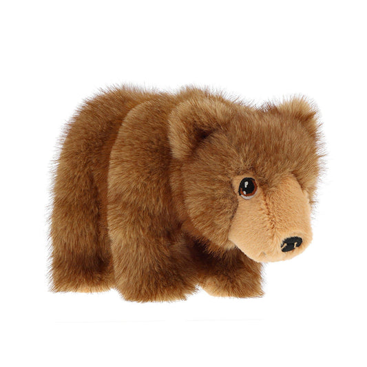 Peluche Ours brun 20cm - KEELECO