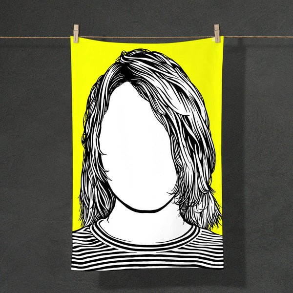 Asciugamano da cucina Nirvana "Kurt Cobain"