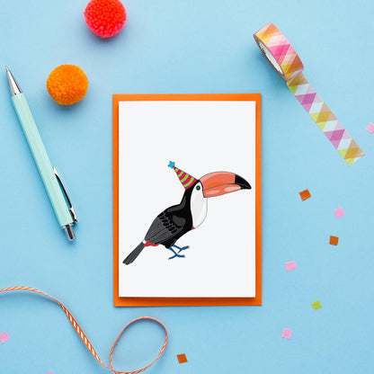 Toucan Birthday Card