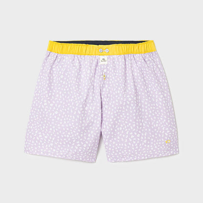 Caleçon 100% coton biologique Purple panther