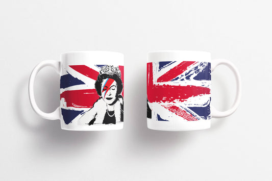 Caneca de cerâmica Banksy 325 ml - Lizzy Stardust