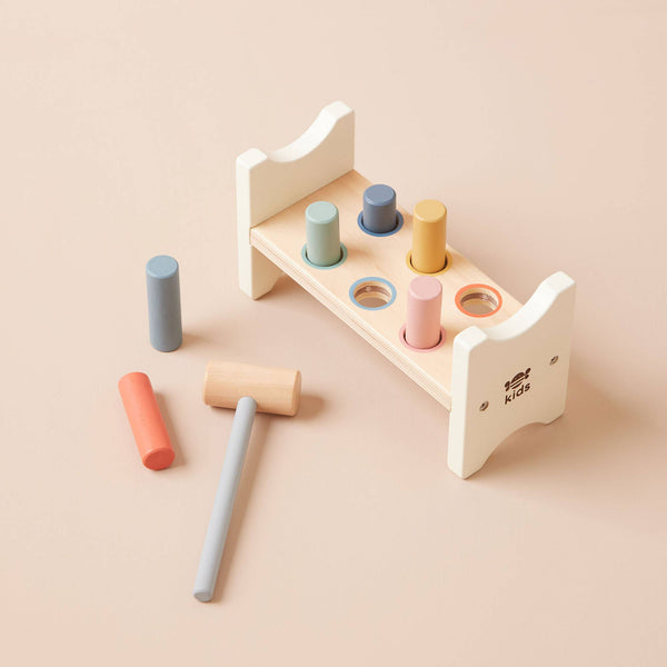Article Enfant Banc à Marteaux pour Enfants en Bois Just Bee Kids